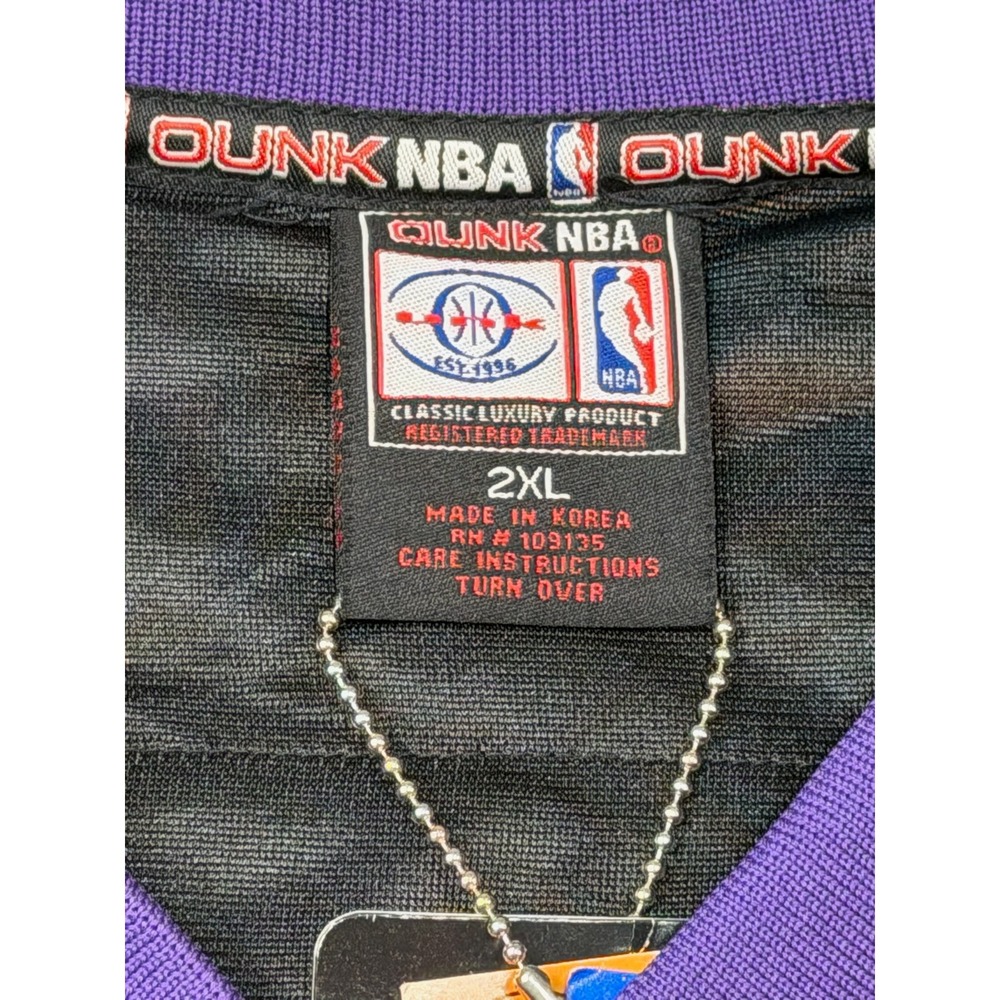 VTG Sacramento Kings NBA Licensed Jersey Mens 2XL Black Purple Number 70 NWT New - Picture 7 of 8